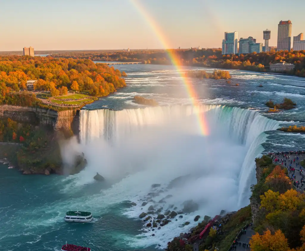 fall in niagara falls
