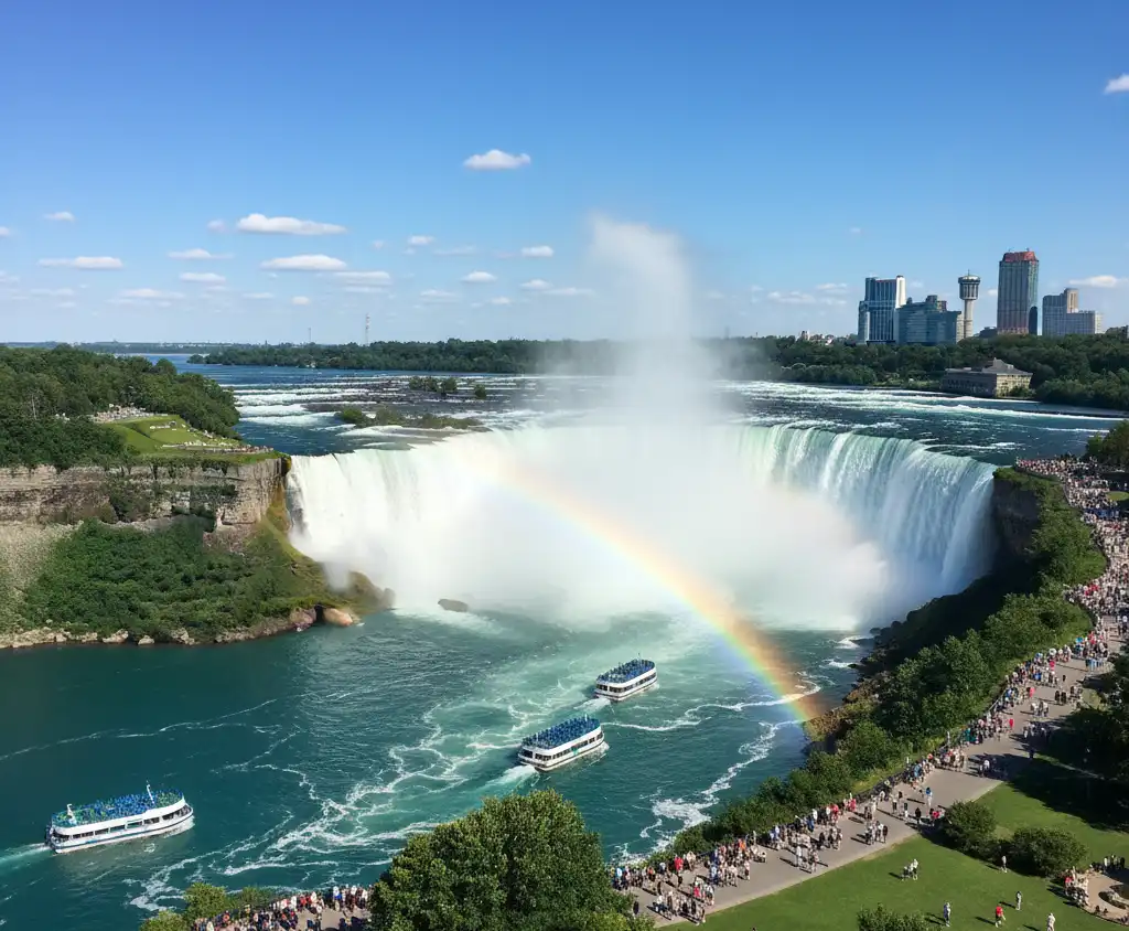 summer in niagara falls